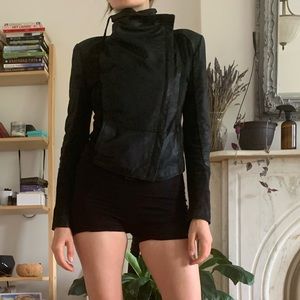 BCBG Leather jacket SMALL